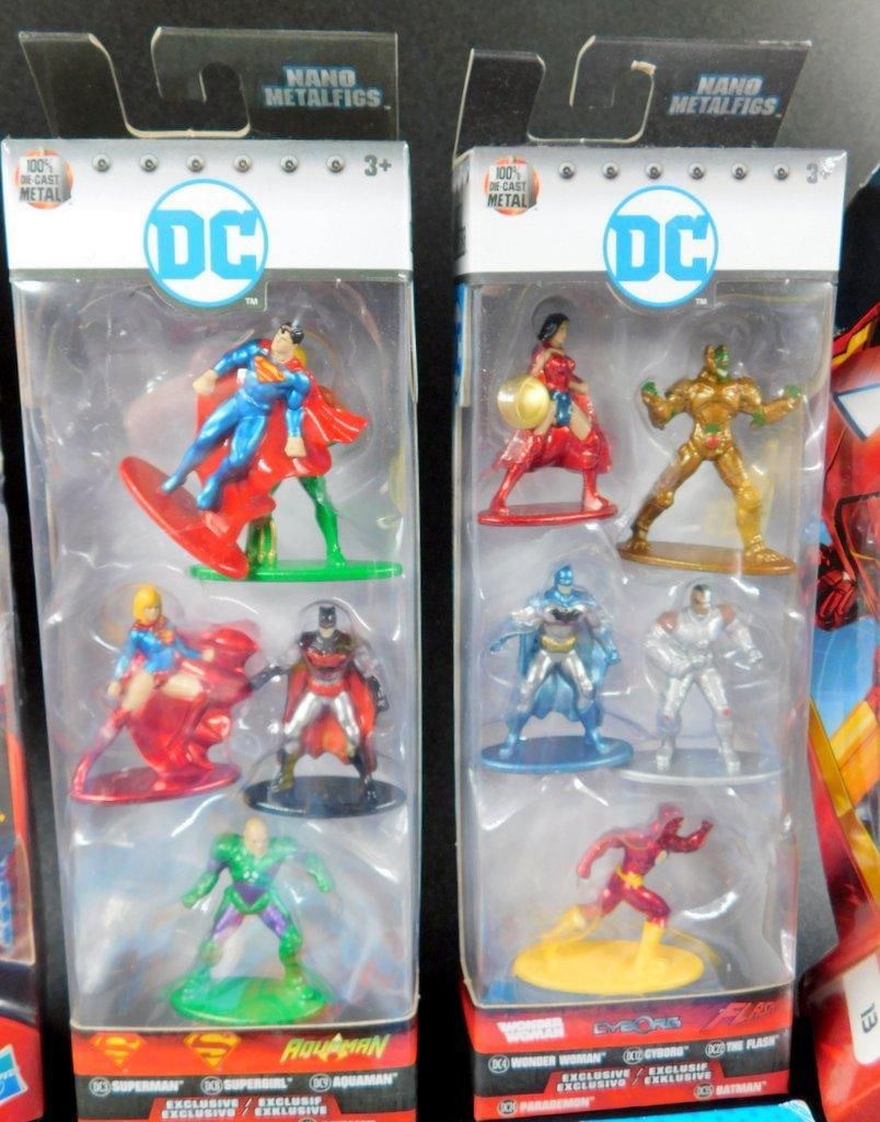 (Lot of 11) Variety of Superhero Action Figures from the Marvel and DC Universes - 3