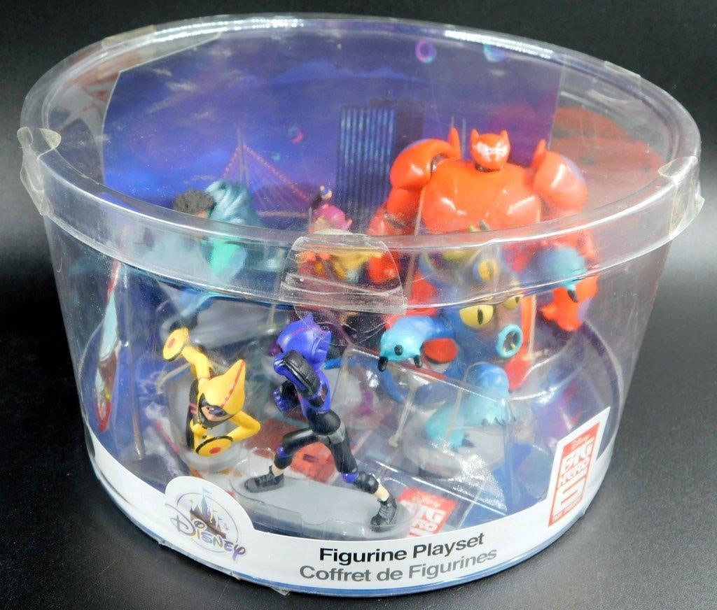 (Lot of 2) Disney Store Big Hero 6 Action Figure sets - 5