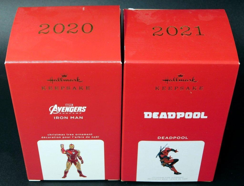 (Lot of 3) Marvel/DC Superhero Christmas tree ornaments - 4