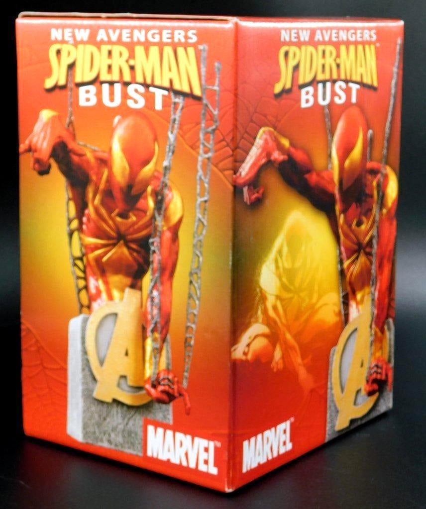 New Avengers Limited Edition Spider-Man Bust: New Avengers Limited Edition Spider-Man Bust This 6-inch collectible was released by Diamond Select Toys in 2007 *LIMITED EDITION* The standard release was limited to 3,000 pieces worldwide Each