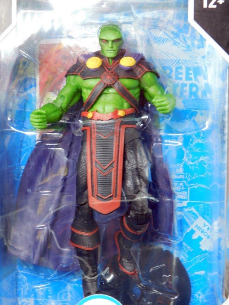 (Lot of 2) DC Smashing Axe Batman and Martian Manhunter collectible action figures - 2