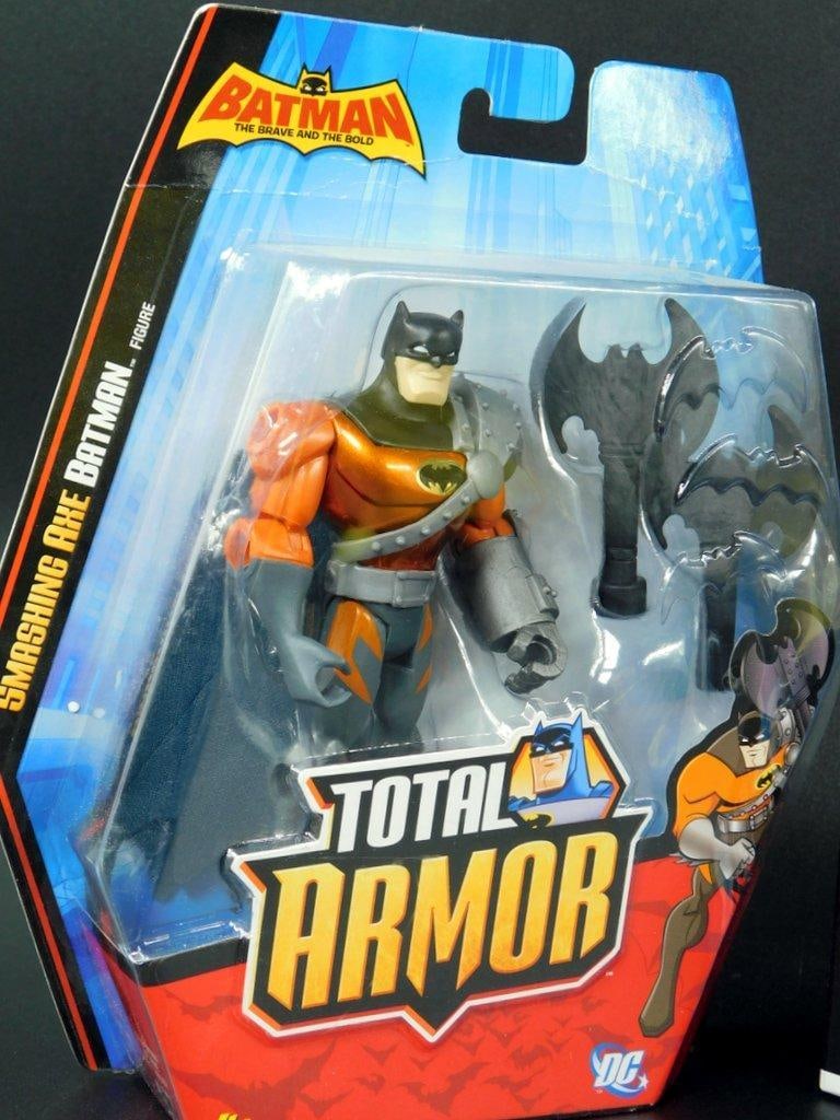 (Lot of 2) DC Smashing Axe Batman and Martian Manhunter collectible action figures - 3