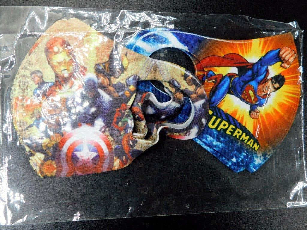 (Lot of 3) Marvel Avengers 5 pack Action Figures, Superhero Face Masks, Travel Mug- All NIB - 9