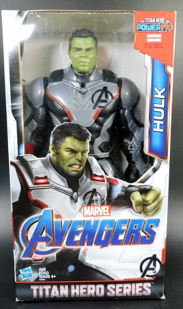 (Lot of 2) Hulk and War Machine action figures, Marvel Avengers: Endgame Titan Hero Series - 4