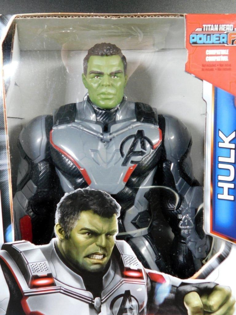 (Lot of 2) Hulk and War Machine action figures, Marvel Avengers: Endgame Titan Hero Series - 5