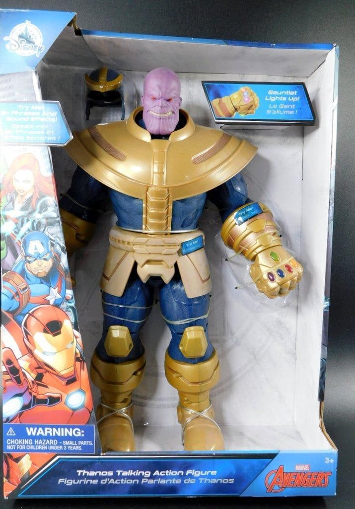 (Lot of 2) Marvel Thanos Talking Action Figures - 2