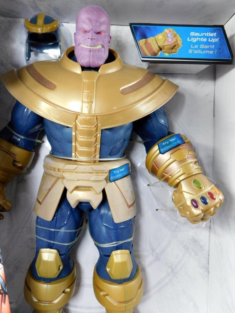 (Lot of 2) Marvel Thanos Talking Action Figures - 3