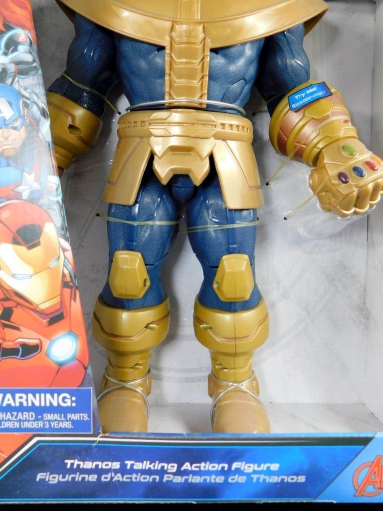 (Lot of 2) Marvel Thanos Talking Action Figures - 8