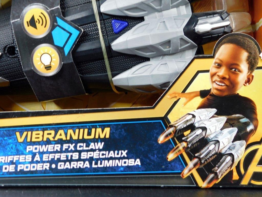 (Lot of 2) Military Themed Toy Blaster and Marvel Black Panther Vibranium Power FX Claw - 7