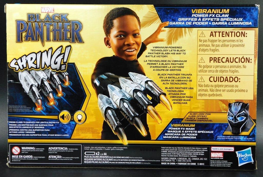 (Lot of 2) Military Themed Toy Blaster and Marvel Black Panther Vibranium Power FX Claw - 8