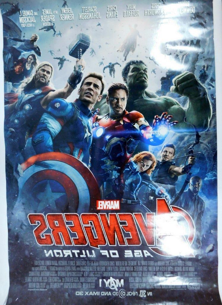 Grouping Of Superhero Posters and Movie Bills - 4
