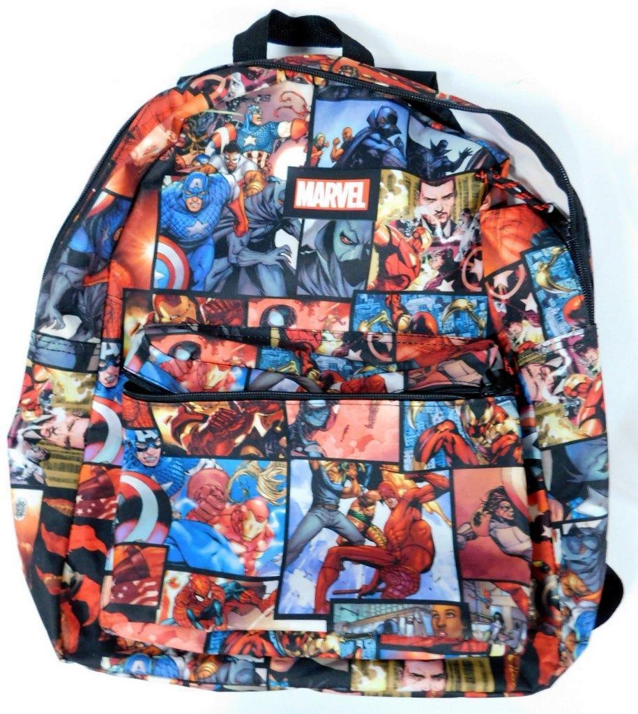 Marvel; Bookbags/Backpacks (3) and (1) Overnight bag New - 4