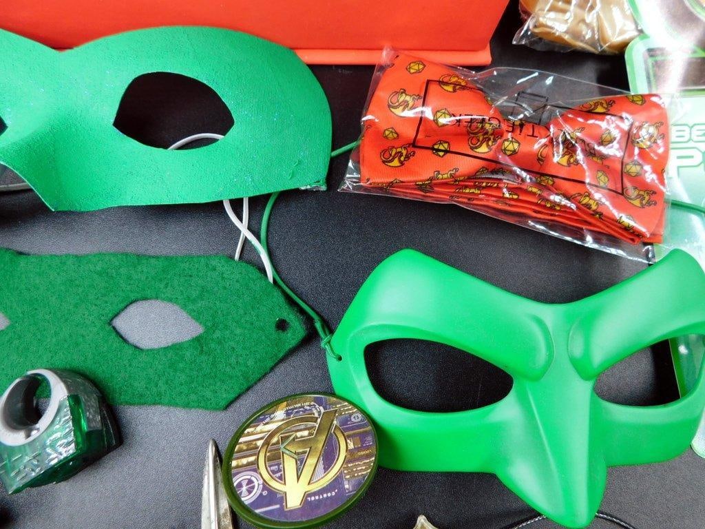 Marvel and Green Lantern Collectible Lot w/ Jewelry and Watch - 11