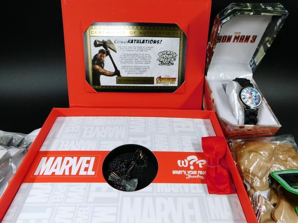Marvel and Green Lantern Collectible Lot w/ Jewelry and Watch - 2