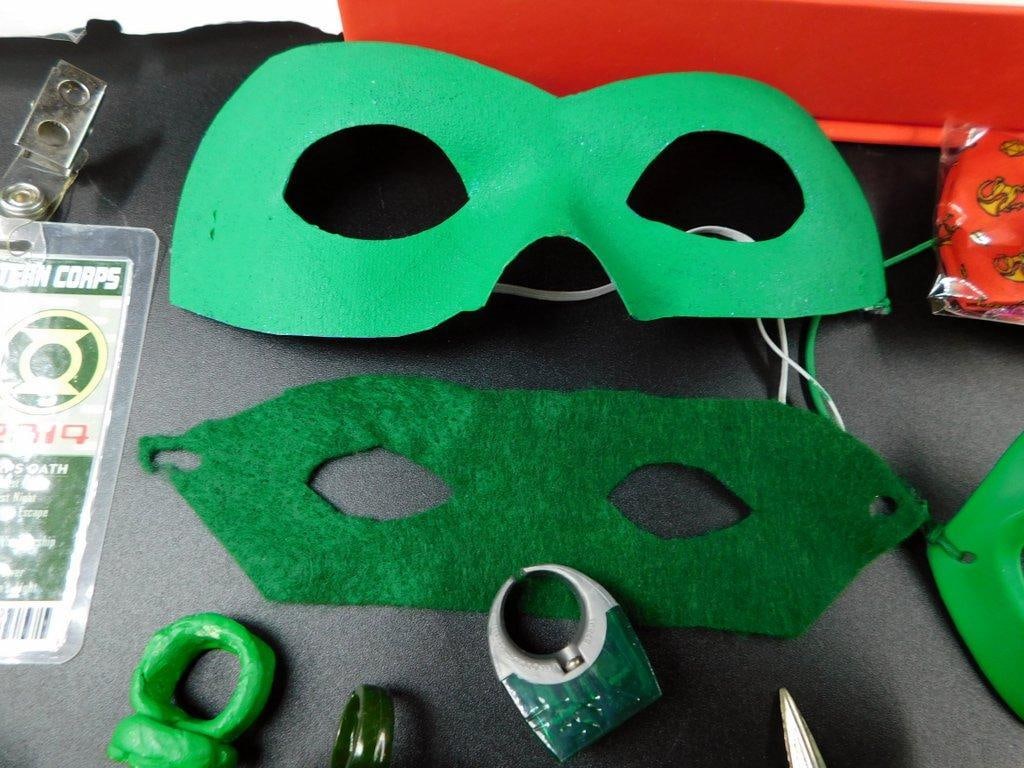 Marvel and Green Lantern Collectible Lot w/ Jewelry and Watch - 6