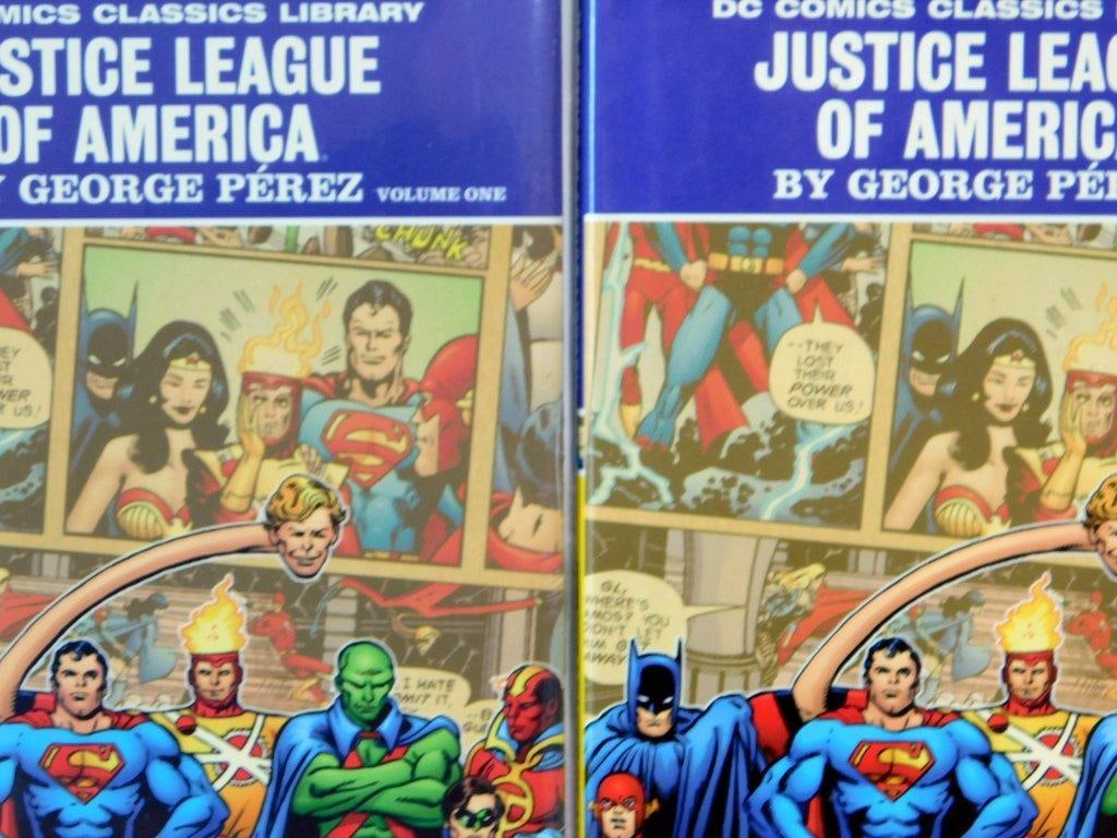 (Lot of 2) DC Comics- Justice League of America by George Perez Vol. 1- One sealed in original wrap - 2