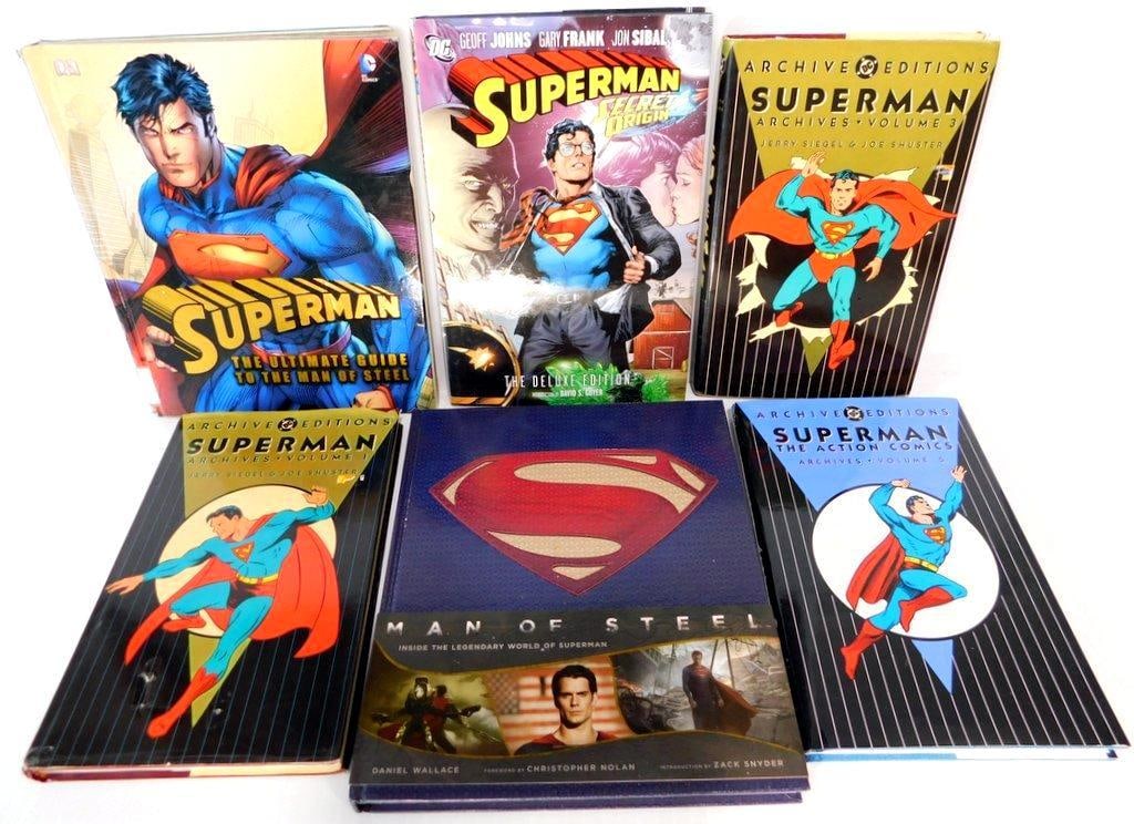 (Lot of 6) Superman-themed Hardcover Books (1 of 7)