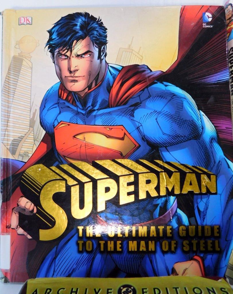 (Lot of 6) Superman-themed Hardcover Books - 2