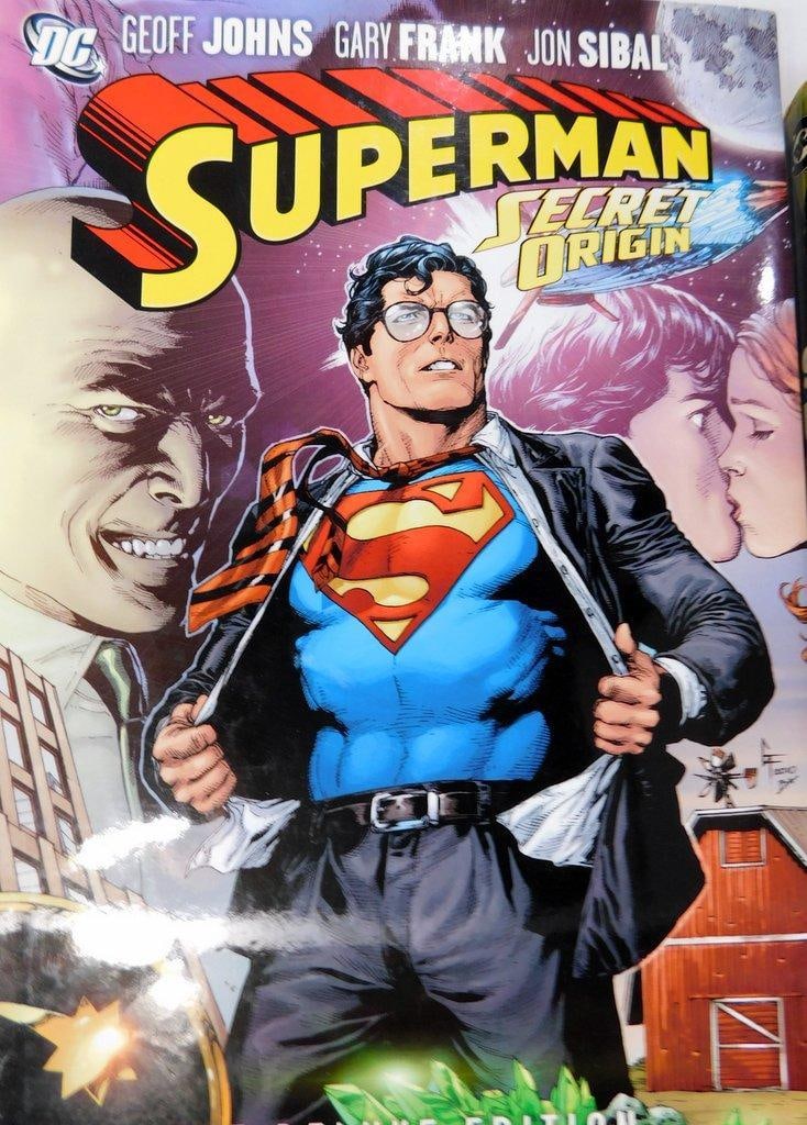 (Lot of 6) Superman-themed Hardcover Books - 3