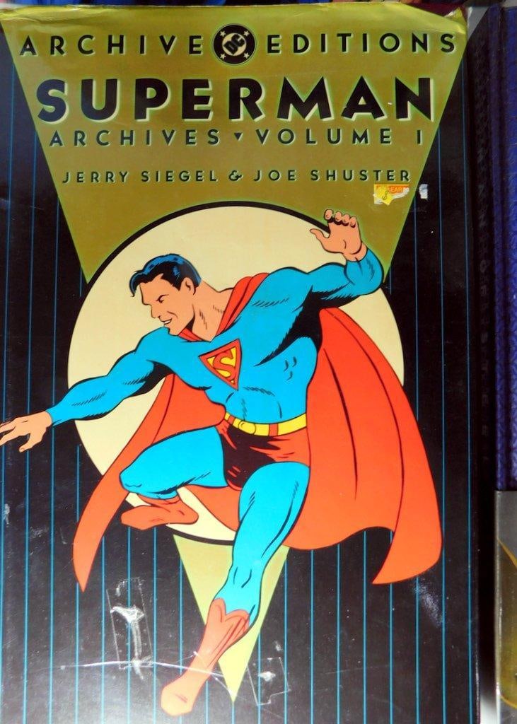(Lot of 6) Superman-themed Hardcover Books - 5