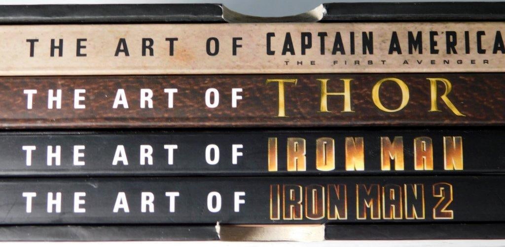 Art of Marvel Studios Hardcover 4 Volume Set w/ Slip Case of Art Books - 3