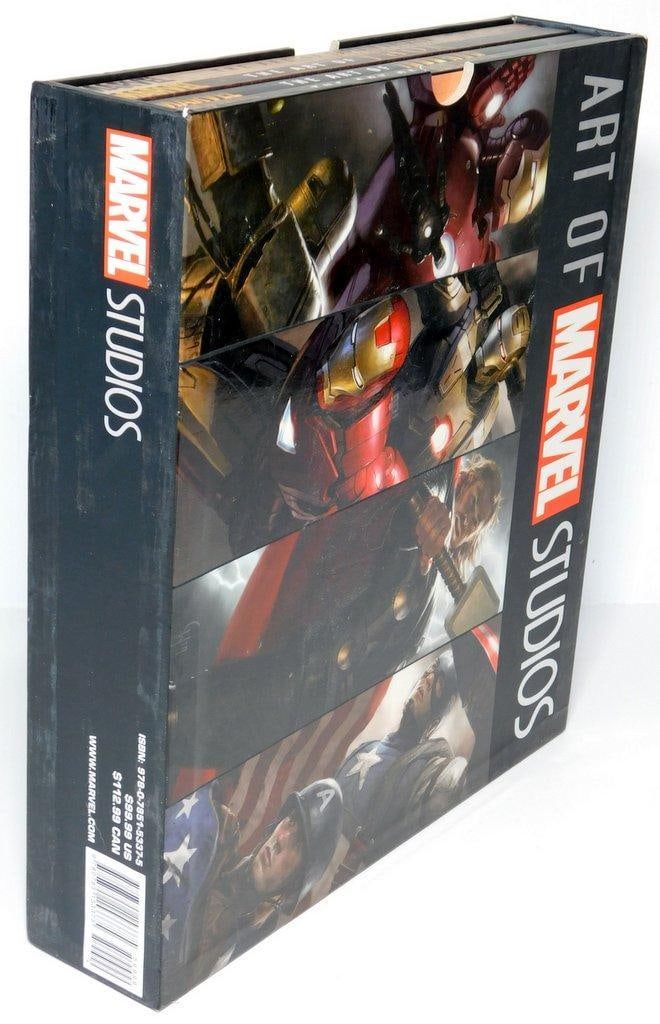 Art of Marvel Studios Hardcover 4 Volume Set w/ Slip Case of Art Books - 4