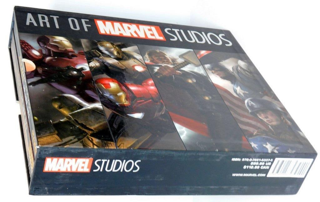 Art of Marvel Studios Hardcover 4 Volume Set w/ Slip Case of Art Books - 5