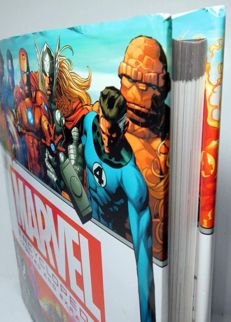 (Lot of 3) Hardcover Comprehensive Guides to the Marvel and DC Universes - 7
