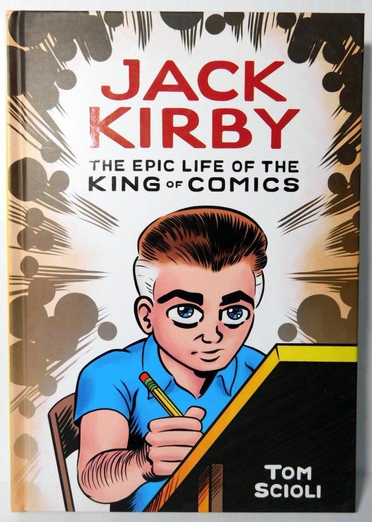 (Lot of 3) Hardcover Art books and biographies of creators Jack Kirby and George Perez - 3