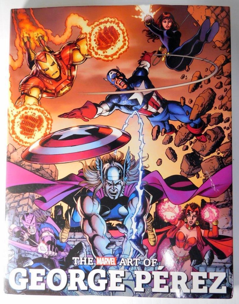 (Lot of 3) Hardcover Art books and biographies of creators Jack Kirby and George Perez - 4