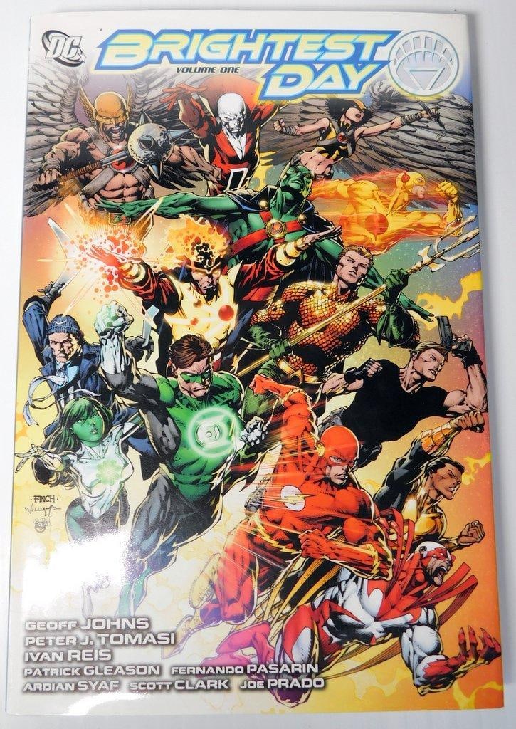 G(Lot of 6) Hardcover Collection of DC Comics and Marvel Graphic Novels and Reference Guides - 7