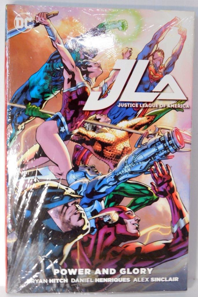 (Lot of 5) Hardcover Collection of Justice League Graphic Novels and Archival Editions - 4