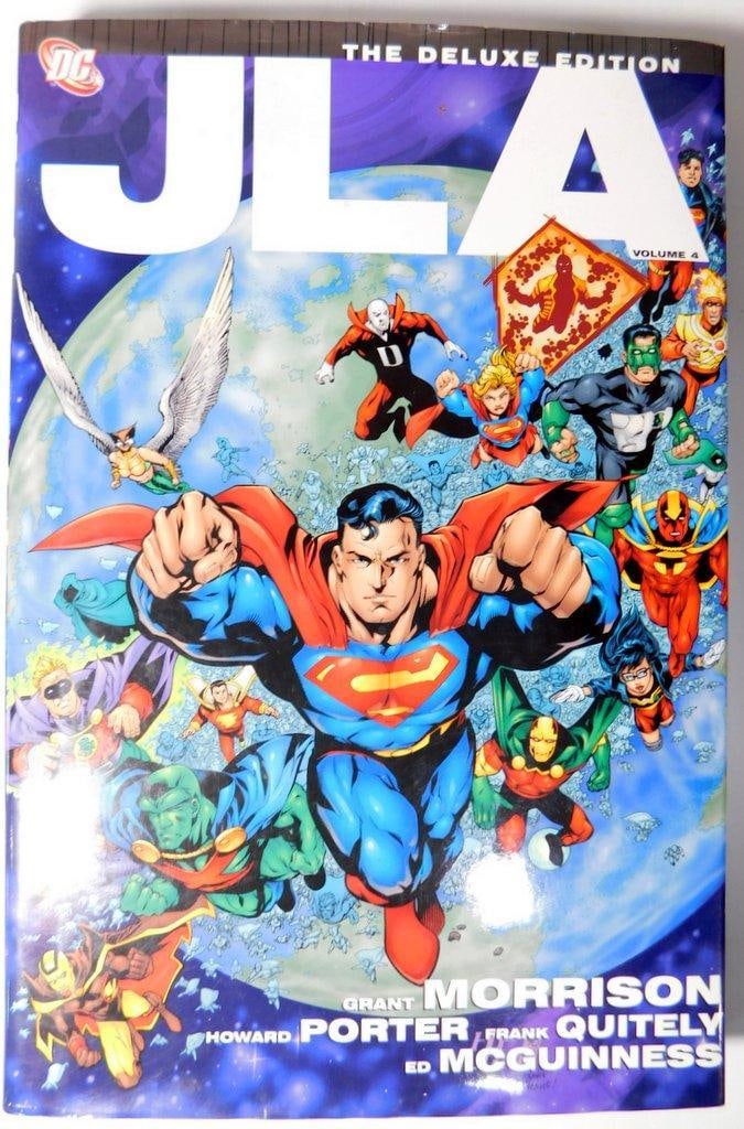 (Lot of 5) Hardcover Collection of Justice League Graphic Novels and Archival Editions - 6