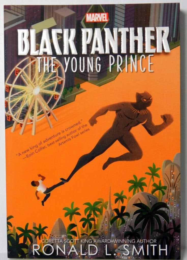 (Lot of 7) Books and Novels on Star Wars and Characters Like Black Panther, Batman, and Iron Man - 2