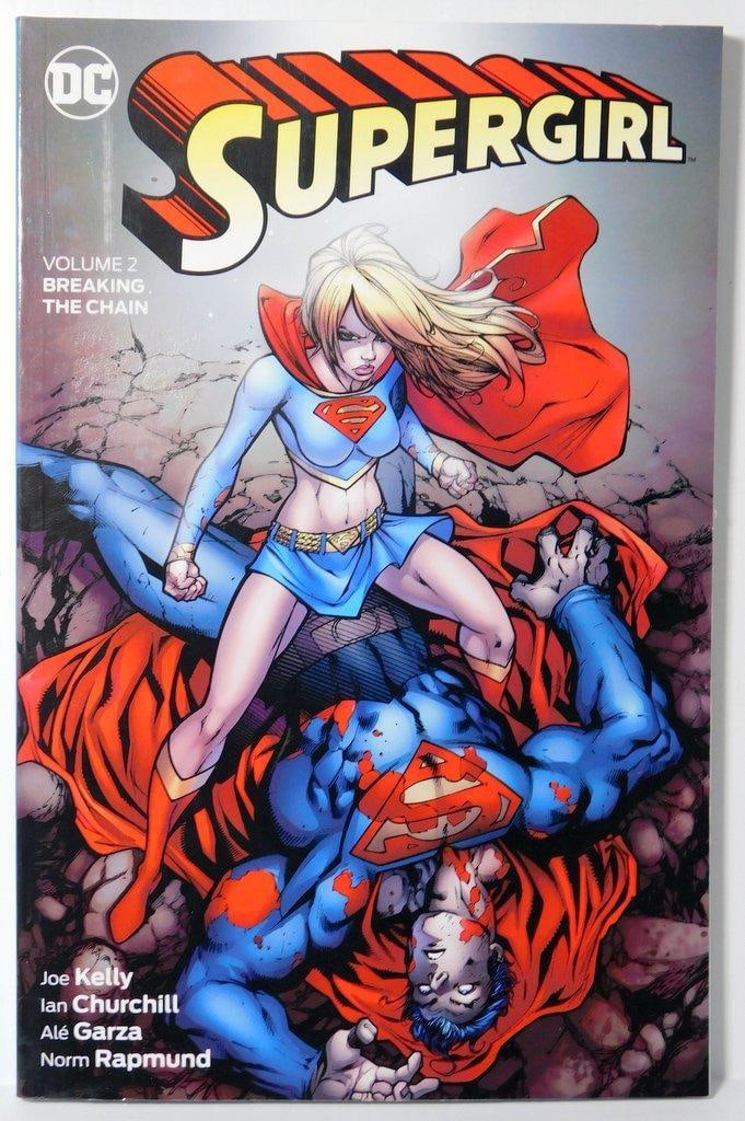 (Lot of 6) DC Comics Graphic Novels Featuring the Death of Superman and Various Supergirl series - 5