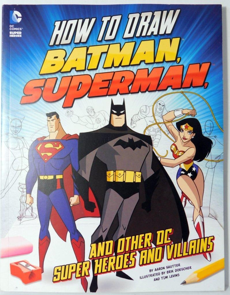 (Lot of 8) Superhero-themed Activity, Instructional, and Sticker Books for Children - 5
