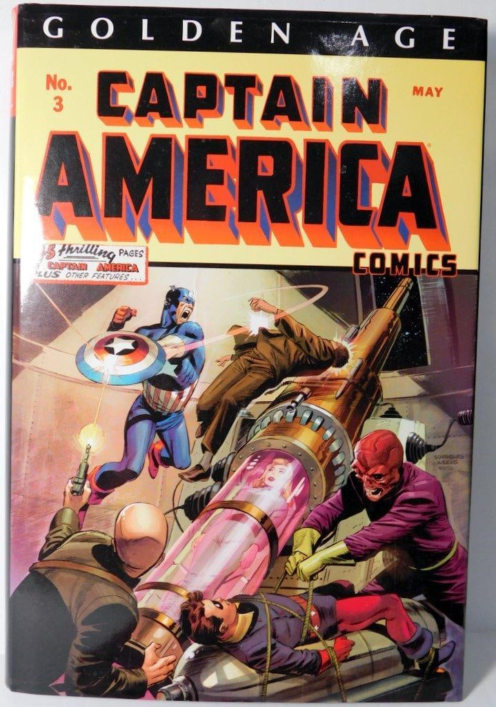 (Lot of 4) Captain America Comprehensive Guides and Collected Comic Book Volumes - 2