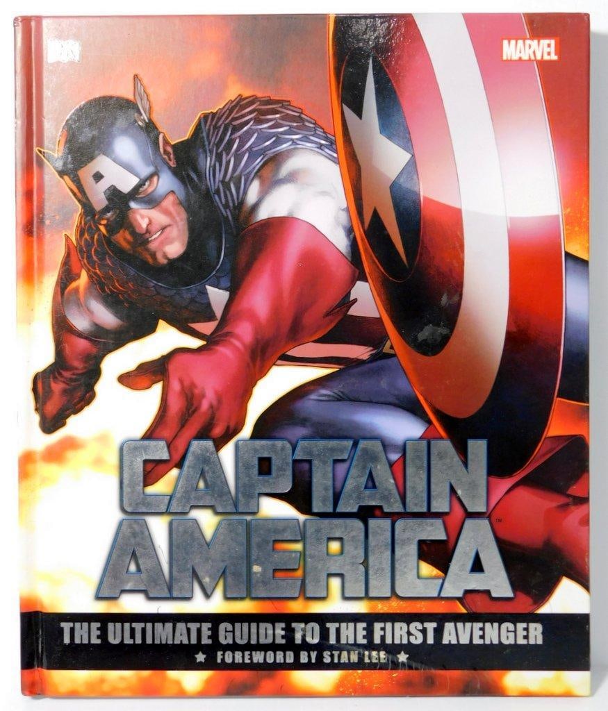 (Lot of 4) Captain America Comprehensive Guides and Collected Comic Book Volumes - 3