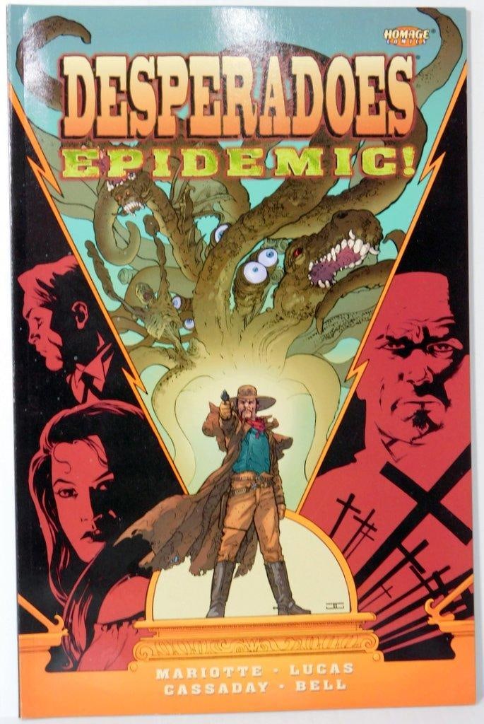 (Lot of 3) Graphic novels, (2) Olympians Series and (1) Desperadoes Series - 3