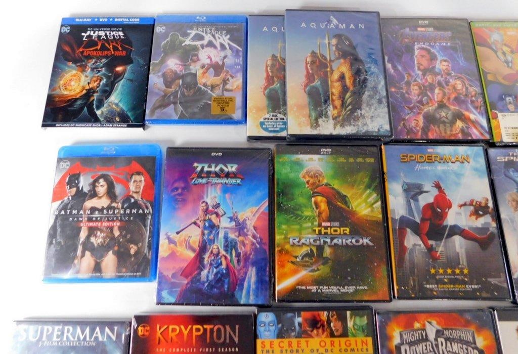 Assorted Collection of Sealed and Unopened Action DVD's, (18) - 2