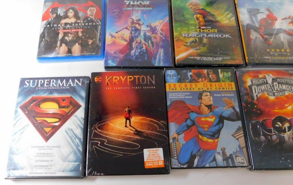 Assorted Collection of Sealed and Unopened Action DVD's, (18) - 4