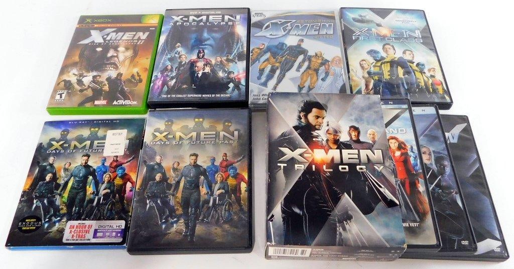 (Lot of 10) Assorted X-Men DVD's (1 of 2)
