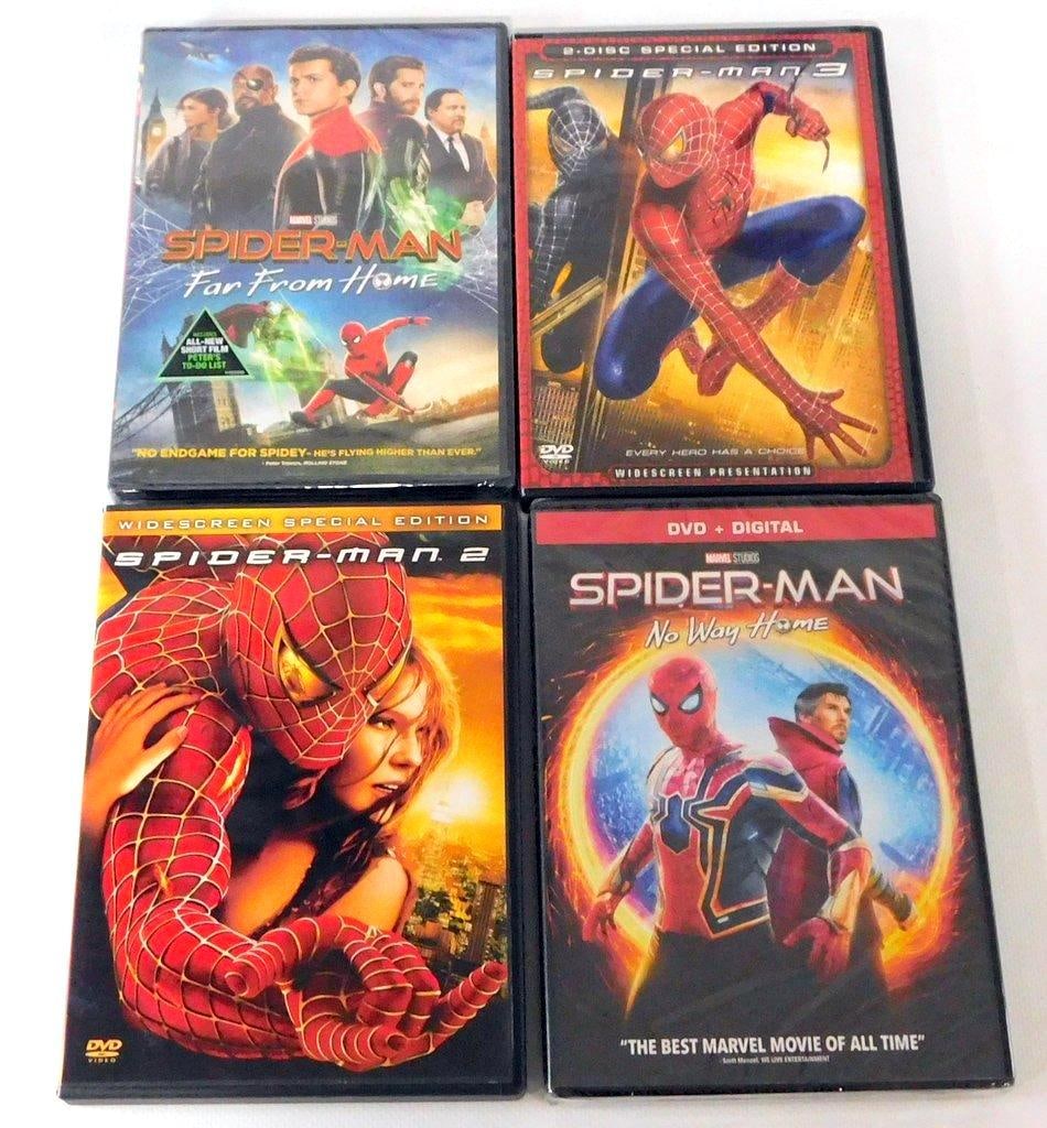 (Lot of 4) Assorted Spider-man DVD's (1 of 1)
