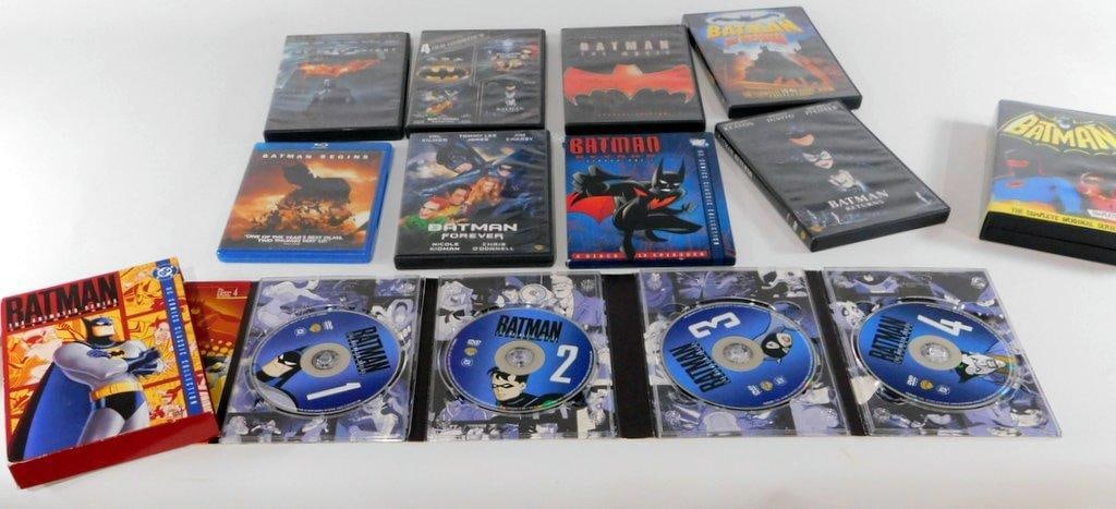 (Lot of 10) Assorted Batman DVD's including 4 in 1 Disc Collection - 3