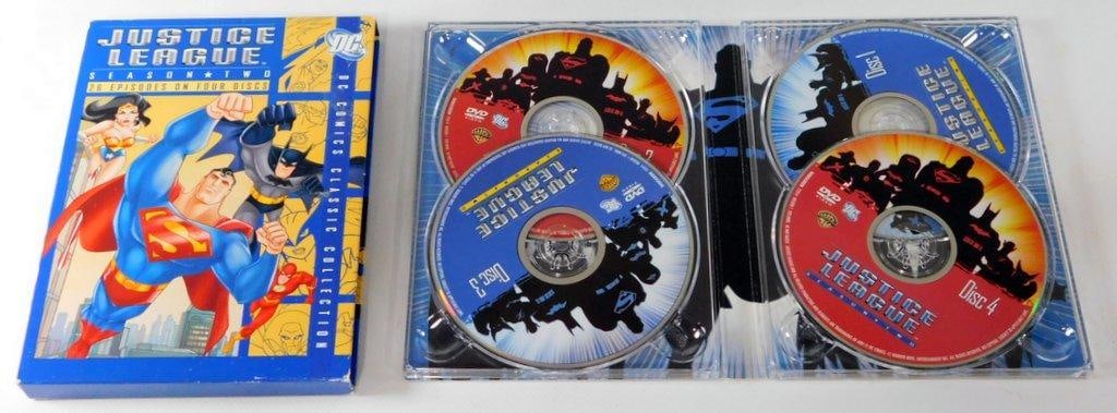 (Lot of 11) Justice League DVDs & Blu-Ray - 3