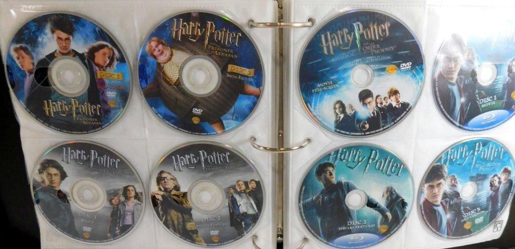 Binder of Loose DVDs -Comedy, Action, Children's Movie Collection & Empty DVD Cases - 4