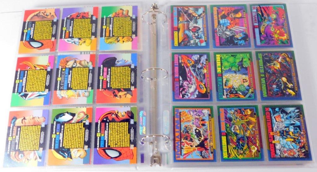 Binder collection of 195 Pristine and Near Pristine Trading Cards in Protective Sleeves - 10