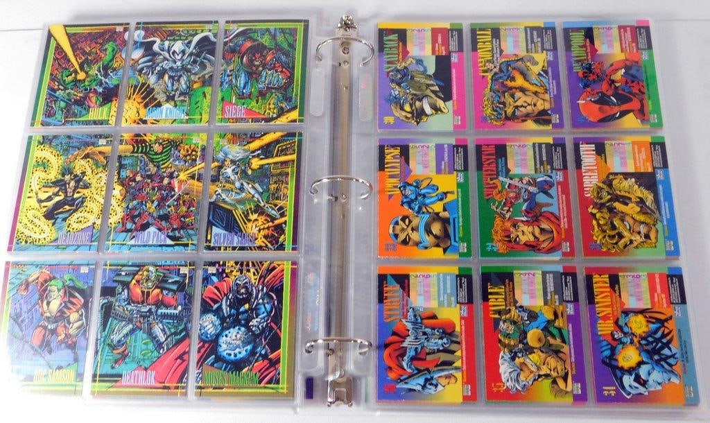 Binder collection of 195 Pristine and Near Pristine Trading Cards in Protective Sleeves - 16