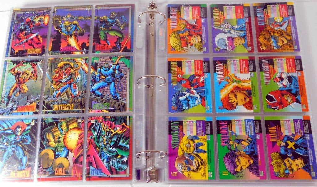 Binder collection of 195 Pristine and Near Pristine Trading Cards in Protective Sleeves - 17
