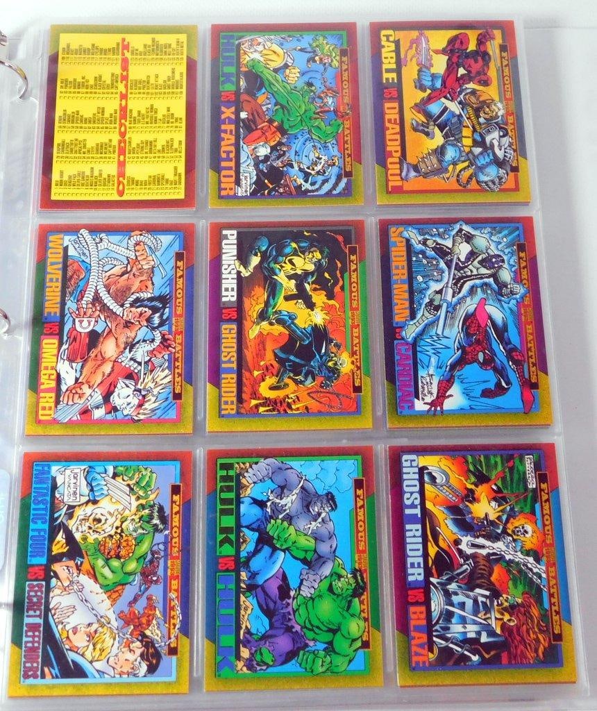 Binder collection of 195 Pristine and Near Pristine Trading Cards in Protective Sleeves - 8
